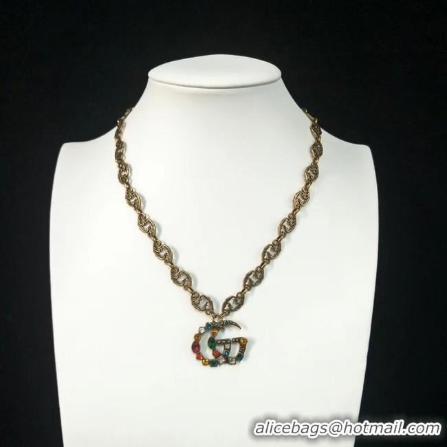 Low Cost Design Gucci Necklace 57003