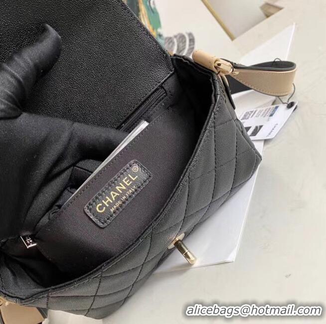 ​Low Price Chanel flap bag AS2273 black