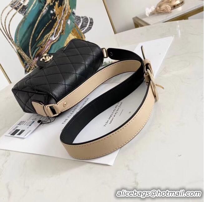 ​Low Price Chanel flap bag AS2273 black