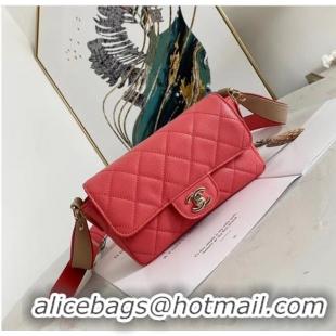 Market Sells Chanel flap bag AS2273 rose