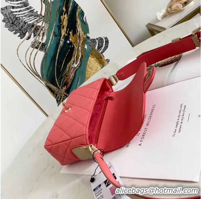 Market Sells Chanel flap bag AS2273 rose