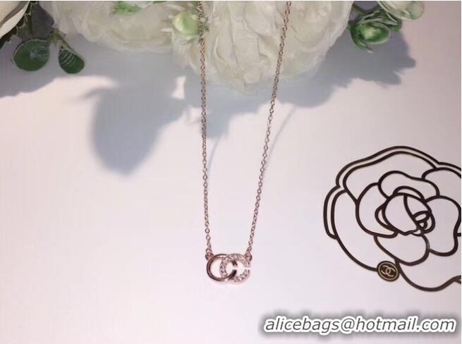 Well Crafted Gucci Necklace CE4135 Rose Gold