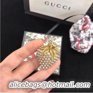 Best Inexpensive Gucci Brooch CE5180 White