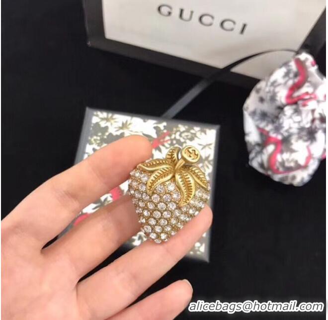 Best Inexpensive Gucci Brooch CE5180 White