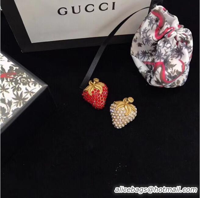 Good Taste Promotional Gucci Brooch CE5180 Red