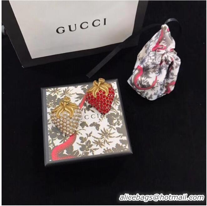 Good Taste Promotional Gucci Brooch CE5180 Red