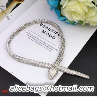 Classic Discount BVLGARI Necklace CE6032 Silver