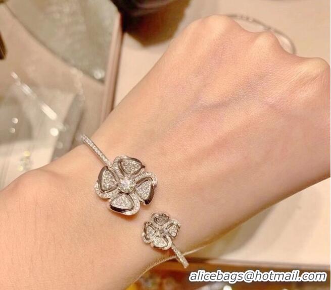 Famous Brand Cheap BVLGARI Bracelet CE6064 Silver