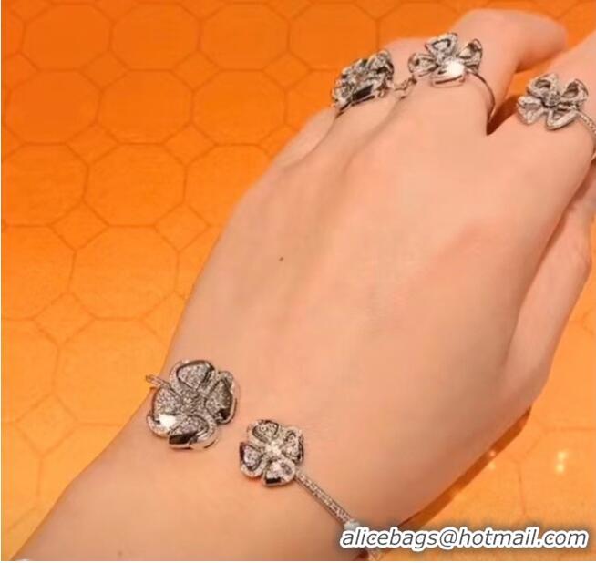 Famous Brand Cheap BVLGARI Bracelet CE6064 Silver