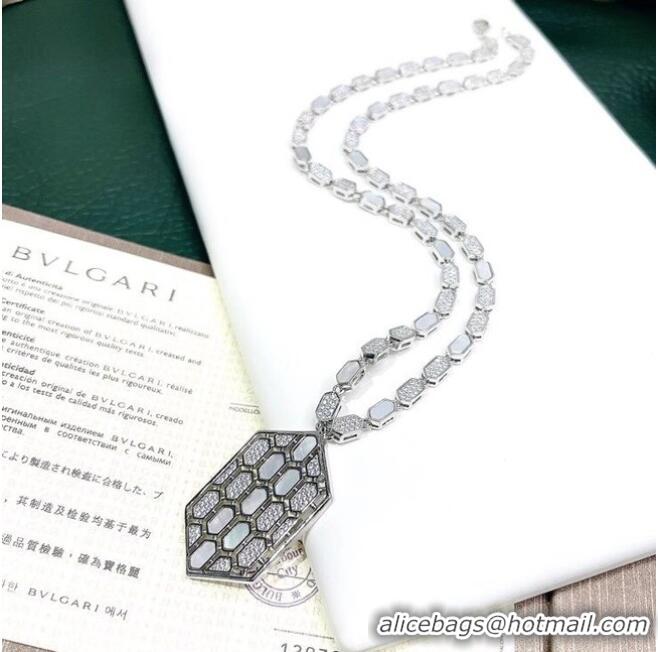 Fashion Inexpensive BVLGARI Necklace CE6087 Silver