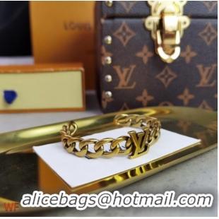 Wholesale Design Louis Vuitton Bracelet CE6199 Gold