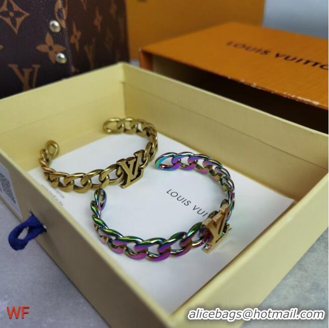 Wholesale Design Louis Vuitton Bracelet CE6199 Gold