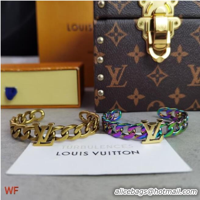 Wholesale Design Louis Vuitton Bracelet CE6199 Gold