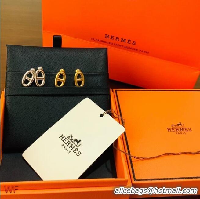 Luxury Classic Hermes Earrings CE6203 Silver