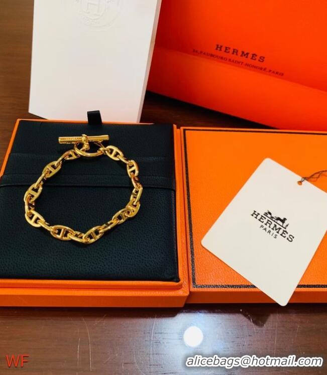 Fashion Cheap Hermes Bracelet CE6205 Gold