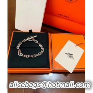 New Luxury Hermes Bracelet CE6205 Silver