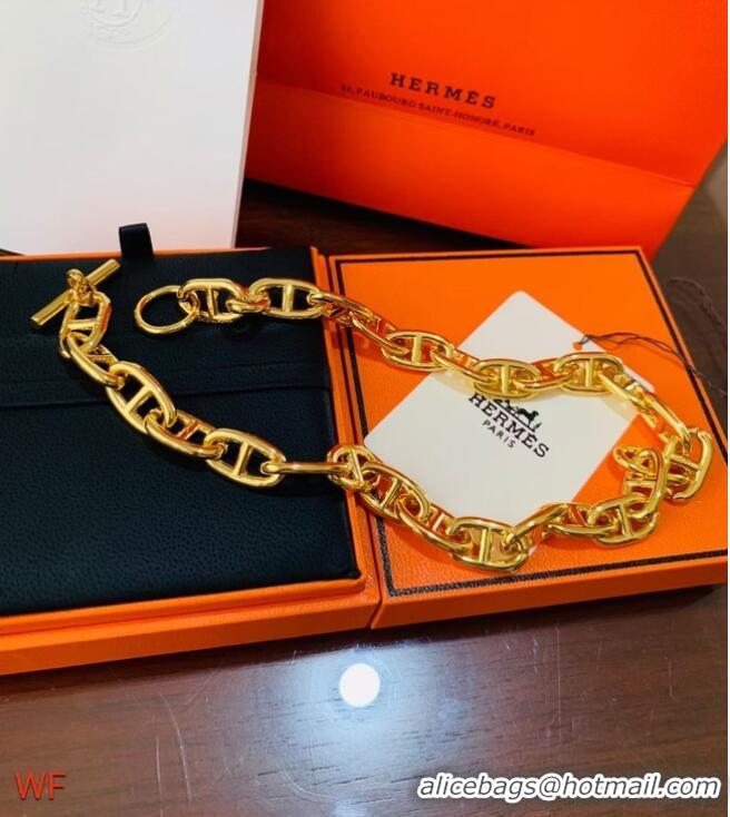 Designer Luxury Hermes Necklace CE6207 Gold