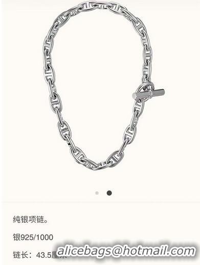 Cheap Classic Hermes Necklace CE6207 Silver