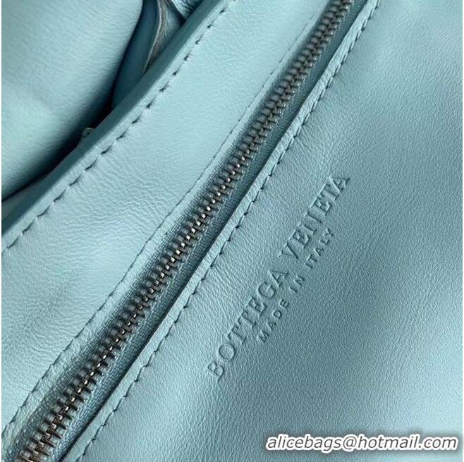 New Fashion Bottega Veneta PADDED CASSETTE BAG suede 591970 Light Blue