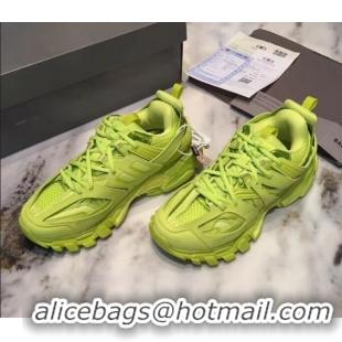 Best Luxury Balenciaga Track-s 3.0 Trainer Sneakers 062261 Yellow 