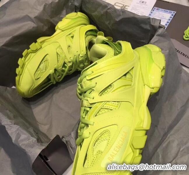 Best Luxury Balenciaga Track-s 3.0 Trainer Sneakers 062261 Yellow 