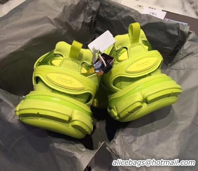 Best Luxury Balenciaga Track-s 3.0 Trainer Sneakers 062261 Yellow 