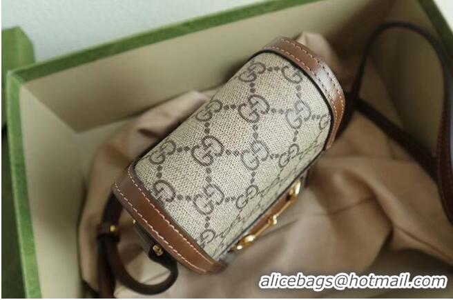 Best Price Gucci Horsebit 1955 mini bag 625615 Brown