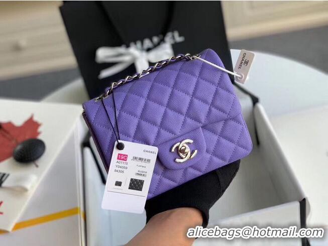 Market Sells Chanel MINI Flap Bag Original Caviar Leather 1115