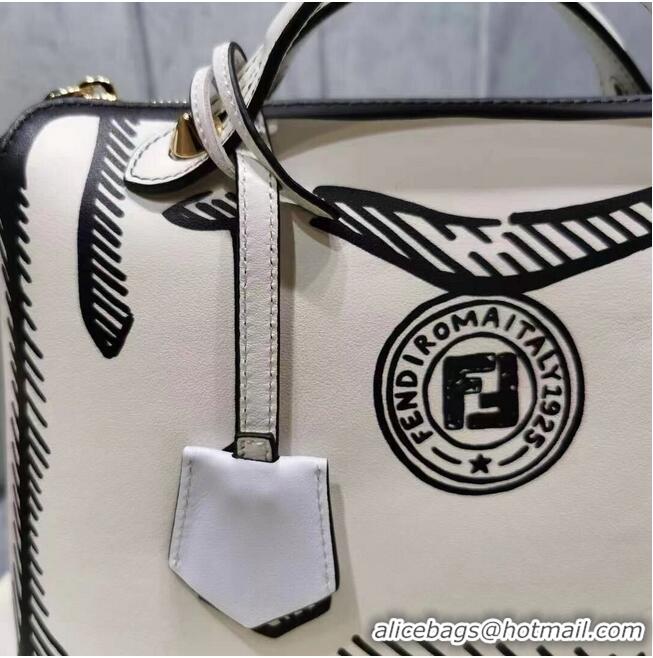 Spot Bulk FENDI Original Leather Bag FD6588 White