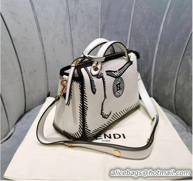 Spot Bulk FENDI Original Leather Bag FD6588 White