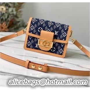 Classic Discount Louis Vuitton mini SINCE 1854 DAUPHINE M57394 Blue