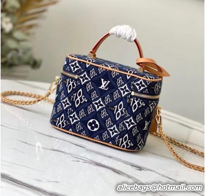 Buy Cheap Louis Vuitton SINCE 1854 VANITY PM M57403 blue