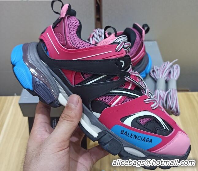 Perfect Balenciaga Track 3.0 Tess Trainer Sneakers 090186 Pink/Purple