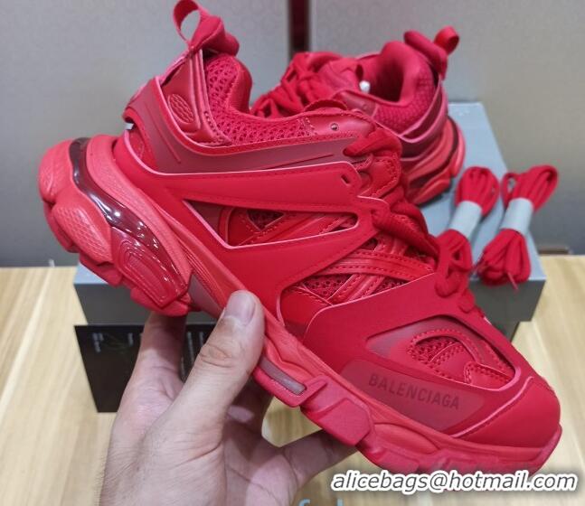 Low Cost Balenciaga Track 3.0 Tess Trainer Sneakers 090186 Red