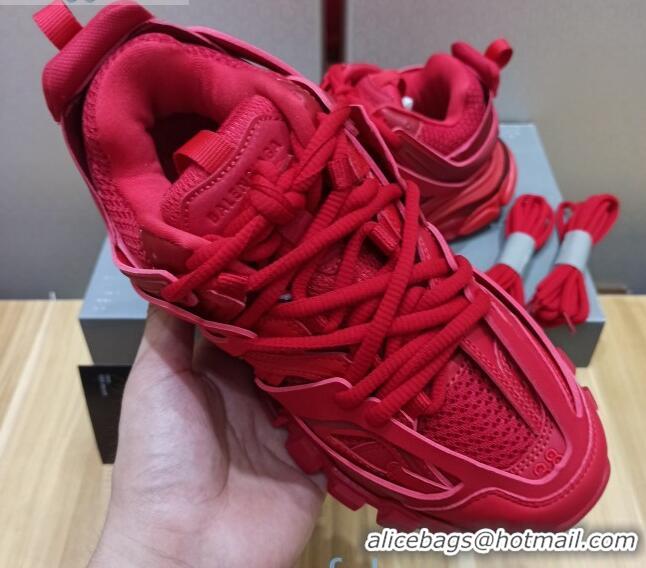 Low Cost Balenciaga Track 3.0 Tess Trainer Sneakers 090186 Red