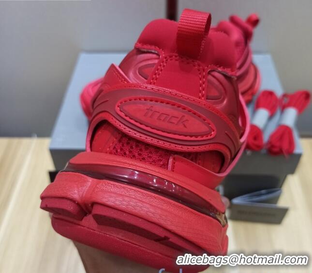 Low Cost Balenciaga Track 3.0 Tess Trainer Sneakers 090186 Red