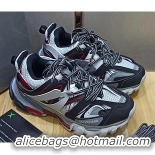 Top Quality Balenciaga Track 3.0 Tess Trainer Sneakers 090186 Black/Grey