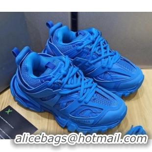 Best Design Balenciaga Track 3.0 Tess Trainer Sneakers 090186 All Blue