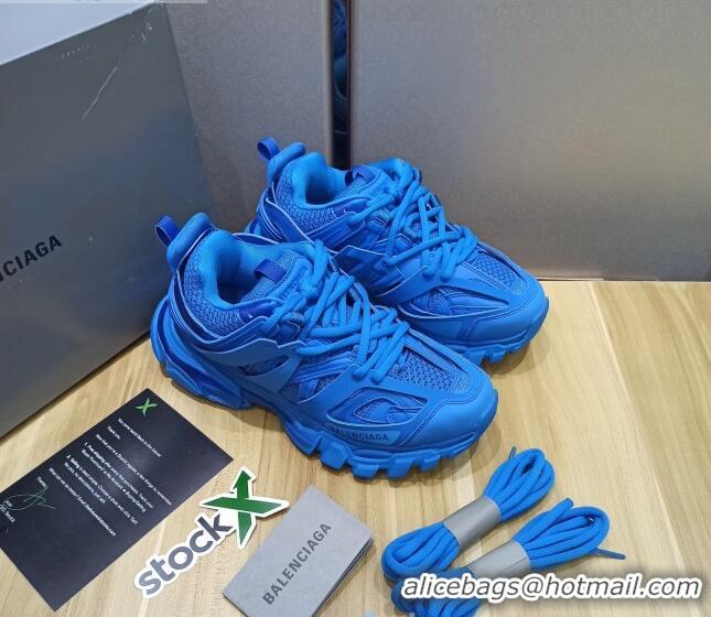 Best Design Balenciaga Track 3.0 Tess Trainer Sneakers 090186 All Blue