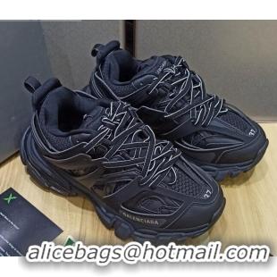 Low Price Balenciaga Track 3.0 Tess Trainer Sneakers 090186 Black