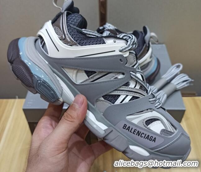 Discount Balenciaga Track 3.0 Tess Trainer Sneakers 090186 Grey