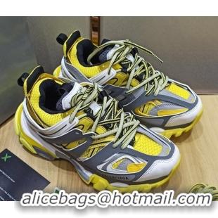 Super Quality Balenciaga Track 3.0 Tess Trainer Sneakers 090186 Yellow/Grey