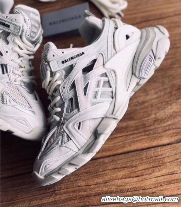 Stylish Balenciaga Track 4.0 Tess Trainer Sneakers 8090261 Off-white