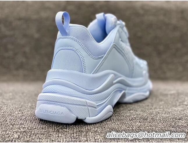 Best Price Balenciaga Triple S Sneakers 102404 Sky Blue