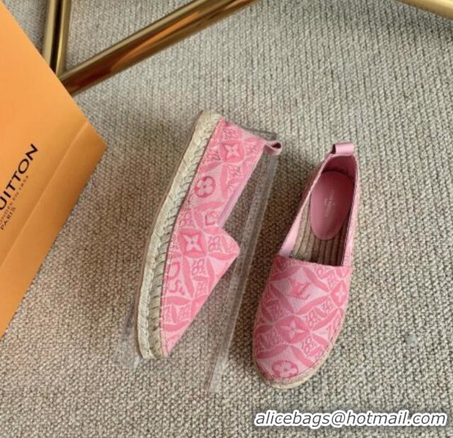 Top Quality Louis Vuitton Since 1854 Starboard Flat Espadrilles 1A8D4M Pink