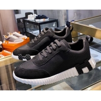 Good Looking Hermes Athlete H Sneakers 092401 Black