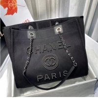 Good Quality Chanel 19SS Shopping bag A67001 black