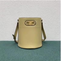 Luxury Classic Celine BUCKET BAG IN SHINY CALFSKIN 193043 cream