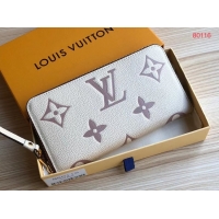 Unique Discount Louis vuitton ZIPPY WALLET M80116 Cream