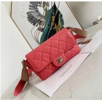 Market Sells Chanel flap bag AS2273 rose